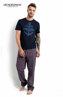Henderson Brig 34643-59X Granatowo-czerwona piżama męska
Henderson
117,90 PLN