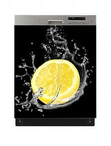 Naklejka na zmywarkę - Plaster cytryny 6216