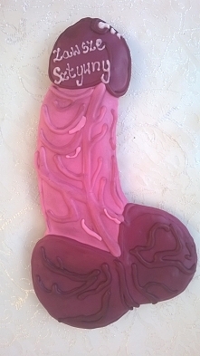 Piernik XXL tylko dla dorosłych. Słodki ,,zboczony,, prezent na 18, panieński, 40, itp