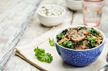 SOCZEWICA Z PIECZARKAMI I JARMUŻEM