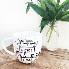 Nasz Tata jest najlepszy - kubek porcelanowy