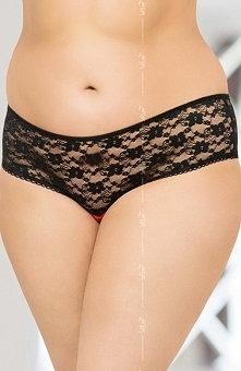 Softline 2470 MAXI figi Seksowne majteczki, wykonane z miękkiej i elastycznej koronki, doskonale podkreślają sylwetke