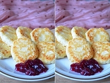 Serniczki na patelni . potrzebujemy: (6 sztuk)... twaróg 200g , jajko, cukier, 3 łyżki mąki, 1. Białko ubijamy z cukrem i dodajemy żółtko. Następnie wrzucamy wcześniej rozgnieci...