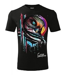 Koszulka o gramaturze 190g/m2, wysoka jakość wykończeń i szwów. Wykonana w 100% z bawełny, lekka i oddychająca. Nadruk wykonany metoda DTG jest praktycznie niewyczuwalny i nie w...