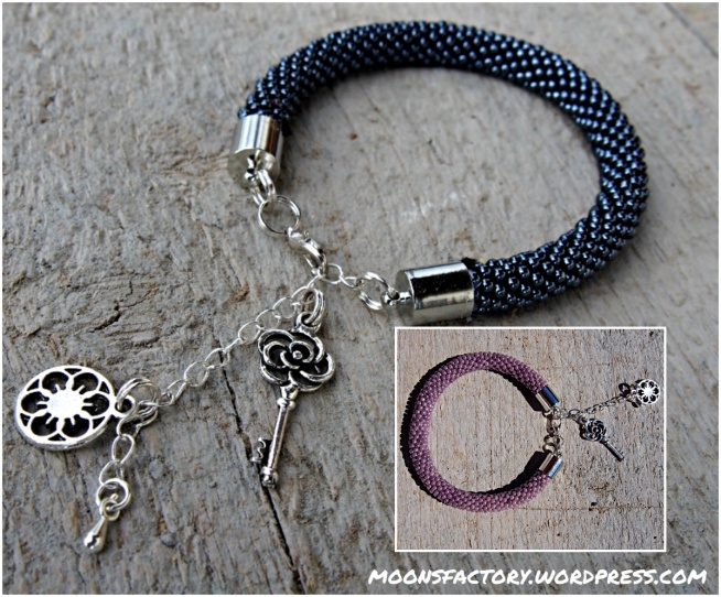 moonsfactory.wordpress.com

Bransoletki wykonane z koralików toho. Idealne na każdą okazję dzięki prostocie i pięknej kolorystyce. Polecam!

Zapraszam również na blog!
moonsfactory.wordpress.com