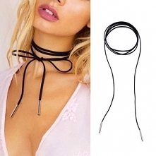 NASZYJNIK CHOKER ZAMSZ CZARNY SREBRNY CELEBRYTKA!
3,99 zł