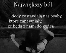 Będę z tobą do końca...