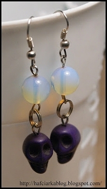 Kolczyki handmade - trupie ...