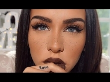 FALL MAKEUP | Simple Eyes &amp; FAUX Freckles