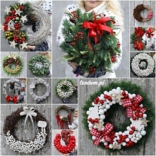 wianki zimowe świąteczne od...