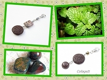 Breloczek z jaspisem + olejek miętowy gratis = walka ze stresem w gartagallery.pl