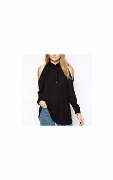 Koszula z odkrytymi ramionami