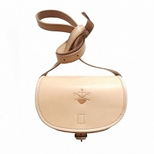 juchtowa torebka na pasku The ADVENTURE Begins