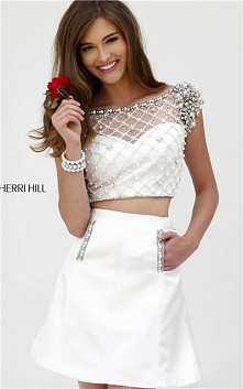 2016 Ivory Short Beaded Two...