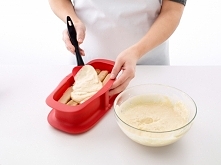 Keksówka / Forma do pieczenia chleba i pasztetu silikonowa LEKUE DUO 24 cm