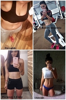 #ZMIENIAMSIEBIE 42 Dzisiaj zrobiłam małe podsumowanie tego, jak zmienił się wygląd na przestrzeni czasu odkąd zaczęłam ćwiczyć. Przeważnie wcześniejsze zdjęcia pokazywałam wtedy...