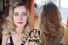 Fale na długich włosach.