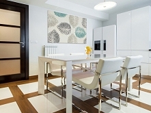 Fuzja natury - nowoczesny obraz do salonu