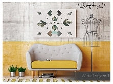 Dębowe listowie - nowoczesn...