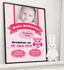 Spersonalizowana Metryczka