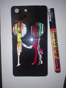 Etui Sony M5 :) Dwa ludziki kolorowo i wesoło.