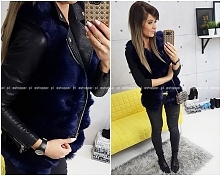 Piękna ponadczasowa futrzana kamizelka
to niezbędny i ciepły jesienny element garderoby,
Miłe w dotyku futerko,
noszone na sweterek lub na kurtkę typu RAMONESKA tworzy niesamowi...