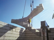 Żelbetowe schody prefabryko...