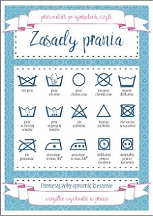 Zasady prania