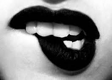 lips blackandwhite *.*