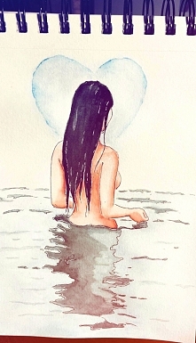 akwarela i cienkopis :) tra...