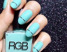 Miętowe paznokcie - Kliknij w zdjęcie aby zobaczyć więcej