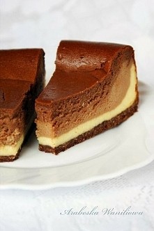 Sernik trójczekoladowy. Poc...