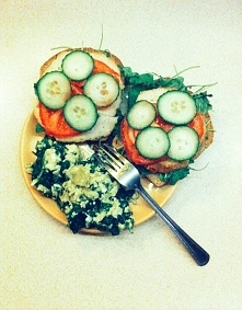 dzisiejsze sobotnie sniadan...