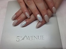 Paznokcie żelowe + Mermaid