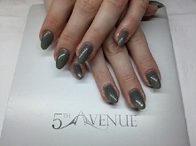 Paznokcie żelowe + Wild Moss Shellac