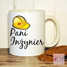 Kubek 330ml dla Pani inżynier
Możliwość personalizacji poprzez np. dodanie imienia.