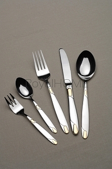 BERGHOFF Sztućce Straight Gold 30-el