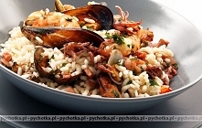 Risotto z owocami morza