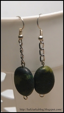 Kolczyki handmade - turkus ...