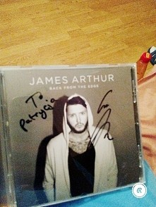 #JamesArthur #BackFromTheEdge 
Moja ❤