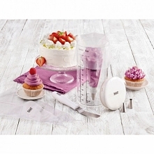 Zestaw do dekoracji ciast i tortów KAISER CREATIV (30 el.)