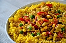 Ryż curry z kurczakiem i wa...