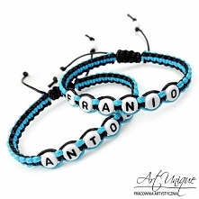 ♡ bransoletki z dowolnym imieniem ♡
Cena tylko 15 zł/szt.!
Różne kolory do wyboru!
Zapraszamy do naszego sklepu :D
ARTUNIQUE.PL