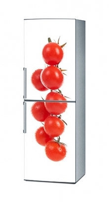 Mata magnetyczna na lodówkę - Czerwone pomidory 4501