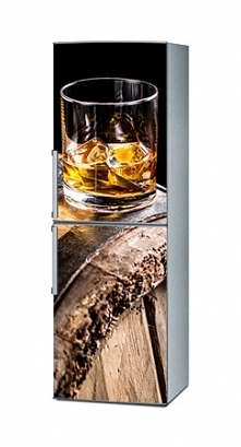 Mata magnetyczna na lodówkę - Whiskey na dębowej beczce 4328