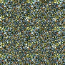 Bawełniana tkanina Witraż Kwiatowy (kliknij, żeby kupić)