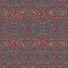 Bawełniana tkanina Żarząca Geometria (kliknij, żeby kupić)