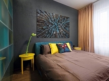 Lasem do góry - fotografia na płótnie