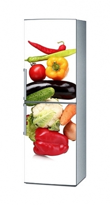 Mata magnetyczna na lodówkę - Chrupiące warzywa 4278