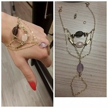 branzoletka na palec zrób sam